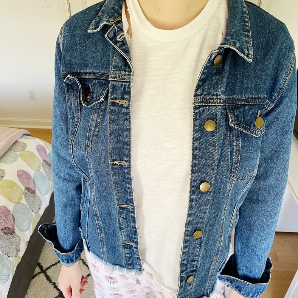 Love me forever jean jacket